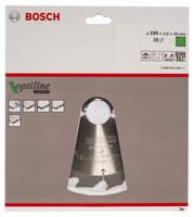 Bosch Kreissägeblatt 190x30-16