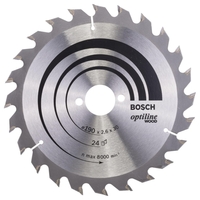 Bosch Kreissägeblatt 190x30-24