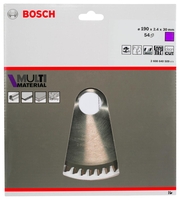 Bosch Kreissägeblatt 190x30-54