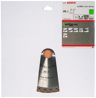 Bosch Kreissägeblatt 254x30-40
