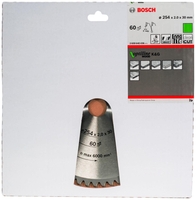Bosch Kreissägeblatt 254x30-60