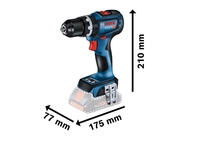 BOSCH Professional Akku-Schlagbohrschrauber-Set 06019K6106