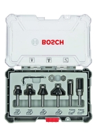 Bosch R&K Fräser-Set 6mm 6tgl.