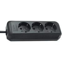 brennenstuhl Steckdosenleiste brennenstuhl Eco-Line 3-fach Steckdosenleiste - 1158620015 22 cm schwarz