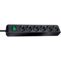 brennenstuhl Steckdosenleiste brennenstuhl Eco-Line 6-fach Steckdosenleiste - 1159500015 36 cm schwarz