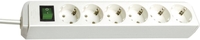 brennenstuhl Steckdosenleiste EcoLine Steckdosenl. 6-fach ws 37 cm weiß
