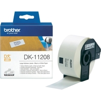 Brother DK-11208 - Adressetiketten 400 ) - für QL 1050,  1060,  500,  550,  560,  570,  580,  650,  700,  710,  720