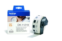 Brother DK-11219 - Etiketten - Rolle (1, 2 cm) - 1200 Stck. - für QL 1050,  1050N,  1060N,  500,  500A, 