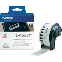 Brother DK-22211 - Etiketten - weiß - Rolle (2, 9 cm x 15, 2 m) - für QL 1050,  1060,  500,  550,  560,  570,  580,  650,  700,  71