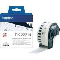 Brother DK-22214 - Thermopapier - weiß - Rolle (1, 2 cm x 30, 5 m) - für QL 1050,  1060,  500,  550,  560,  570,  580,  650,  700, 