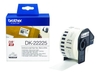 Brother DK-22225 - Endlos-Papieretiketten - Rolle (3, 8 cm x 30, 5 m) - 1 Rolle(n) - für QL 1050,  1050N,  1060N,  500,  500A, 