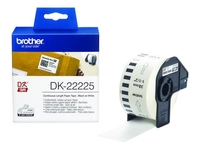 Brother DK-22225 - Endlos-Papieretiketten - Rolle (3, 8 cm x 30, 5 m) - 1 Rolle(n) - für QL 1050,  1050N,  1060N,  500,  500A, 