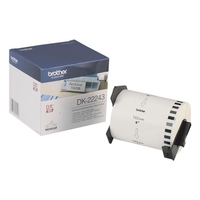 Brother DKN55224 Papierband Schwarz auf Weiß - Rolle (5, 4 cm x 30, 5 m) - 1 Rolle(n) - für QL 1050,  1050N,  1060N,  500