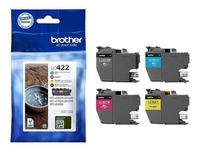 Brother LC-422 Druckerpatronen - 4er Multipack (LC422VALDR)