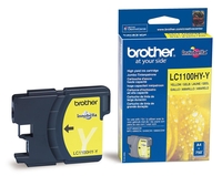 Brother Original LC-1100HYY Druckerpatrone gelb 750 Seiten (LC1100HYY)