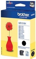 Brother Original LC-121BK Druckerpatrone schwarz 300 Seiten (LC121BK)