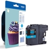 Brother Original LC-123C Druckerpatrone cyan 600 Seiten (LC123C)