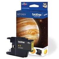 Brother Original LC-1240Y Druckerpatrone gelb 600 Seiten (LC1240Y)