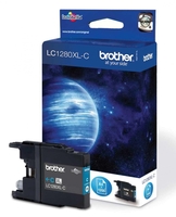 Brother Original LC-1280XLC Druckerpatrone cyan 1.200 Seiten (LC1280XLC)