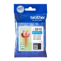 Brother Original LC-3213C Druckerpatrone cyan 400 Seiten (LC3213C)