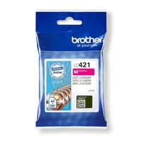 Brother Original LC-421M Druckerpatrone magenta 200 Seiten (LC421M)