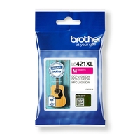 Brother Original LC-421XLM Druckerpatrone magenta 500 Seiten (LC421XLM)