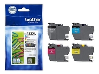 Brother Original LC-422XL Druckerpatronen - 4er Multipack (LC422XLVAL)