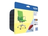 Brother Original LC229XL Tinte - 4er Multipack mit Security-Tag - 1 x 2.400 Seiten,  3x 1.200 Seiten