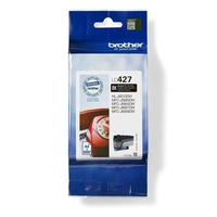 Brother Original LC427BK Druckerpatrone schwarz bis zu 3000 Seiten (LC427BK)