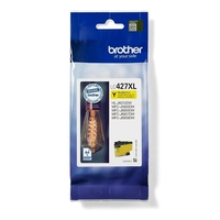 Brother Original LC427XLY Druckerpatrone gelb bis zu 5000 Seiten (LC427XLY)