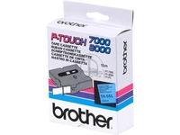 Brother Original P-Touch Farbband schwarz blau (TX-551)