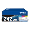 Brother Original TN-242 Toner - 3er Multipack (TN242CMY)