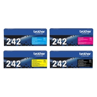 Brother Original TN-242 Toner - 4er Multipack (TN242C,  TN242M,  TN242Y,  TN242BK)