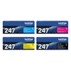 Brother Original TN-247 Jumbo Toner - 4er Multipack (TN247C,  TN247M,  TN247Y,  TN247BK)