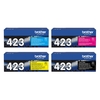 Brother Original TN423 Toner 4er Multipack,  cyan,  magenta,  gelb,  schwarz