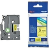 Brother Original TZe 611 Laminiertes Band - Schwarz auf Gelb - Rolle (0, 6 cm)