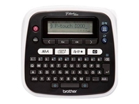 Brother P-touch D200BWVP Beschriftungsgerät (Thermotransfer,  180dpi,  Qwerty,  bis zu 20 mm/Sek.) (PTD200BWVPG1)