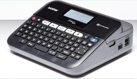 Brother P-touch D450VP Beschriftungsgerät (Thermotransfer,  180dpi,  bis zu 20mm/Sek,  USB,  5-zeiliger Druck) (PTD450VPZG1)