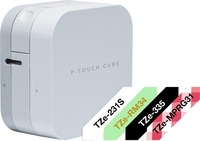 Brother P-touch PT-P300BT Cube Startpaket Beschriftungsgerät