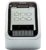 Brother QL-810W Etikettendrucker (Thermodirekt,  bis zu 176 mm/Sek.,  USB,  Wlan)(QL810WZG1)