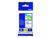 Brother TZe 243 - Laminiertes Band - blau auf weiß - Rolle (1, 8 cm x 8 m) - 1 Rolle(n) - für P-Touch PT-1230,  18,  1830, 