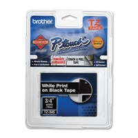 Brother TZe 345 - Laminiertes Band - Weiß auf Schwarz - Rolle (1, 8 cm x 8 m) - 1 Rolle(n) - für P-Touch PT-1230,  18,  183