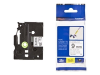 Brother TZe FX221 - Flexitape - Schwarz auf Weiß - Rolle (0, 9 cm x 8 m) - 1 Rolle(n) - für P-Touch PT-1000,  1005,  1010, 