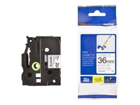 Brother TZe FX261 - Flexitape - Schwarz auf Weiß - Rolle (3, 6 cm x 8 m) - 1 Rolle(n) - für P-Touch PT-3600,  PT-550,  PT-9