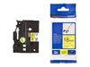 Brother TZe FX641 - Flexitape - Schwarz auf Gelb - Rolle (1, 8 cm x 8 m) - 1 Rolle(n) - für P-Touch PT-1400,  1650,  18,  18