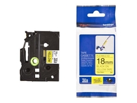 Brother TZe FX641 - Flexitape - Schwarz auf Gelb - Rolle (1, 8 cm x 8 m) - 1 Rolle(n) - für P-Touch PT-1400,  1650,  18,  18