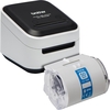 Brother VC-500W Vollfarb-Etikettendrucker + Orginal Brother CZ-1005 Farbetikettenrolle