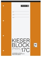 BRUNNEN Arbeitsblöcke Kieser-Block A4 lin.21 50Blatt DIN A4 liniert