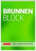 BRUNNEN Briefblöcke 10 Briefblöcke A4 blanko DIN A4 blanko