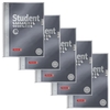 BRUNNEN Collegeblöcke 5 Collegeblöcke A4 kar.Premium kariert DIN A4